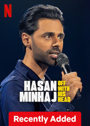 Netflix: Hasan Minhaj: Off With His Head | <strong>Opis Netflix</strong><br> W bezkompromisowym stand-upie Hasan Minhaj mówi o kryzysie tożsamości w średnim wieku, problemach rasowych, podziałach politycznych… i pewnym śledztwie dziennikarskim. | Oglądaj film na Netflix.com